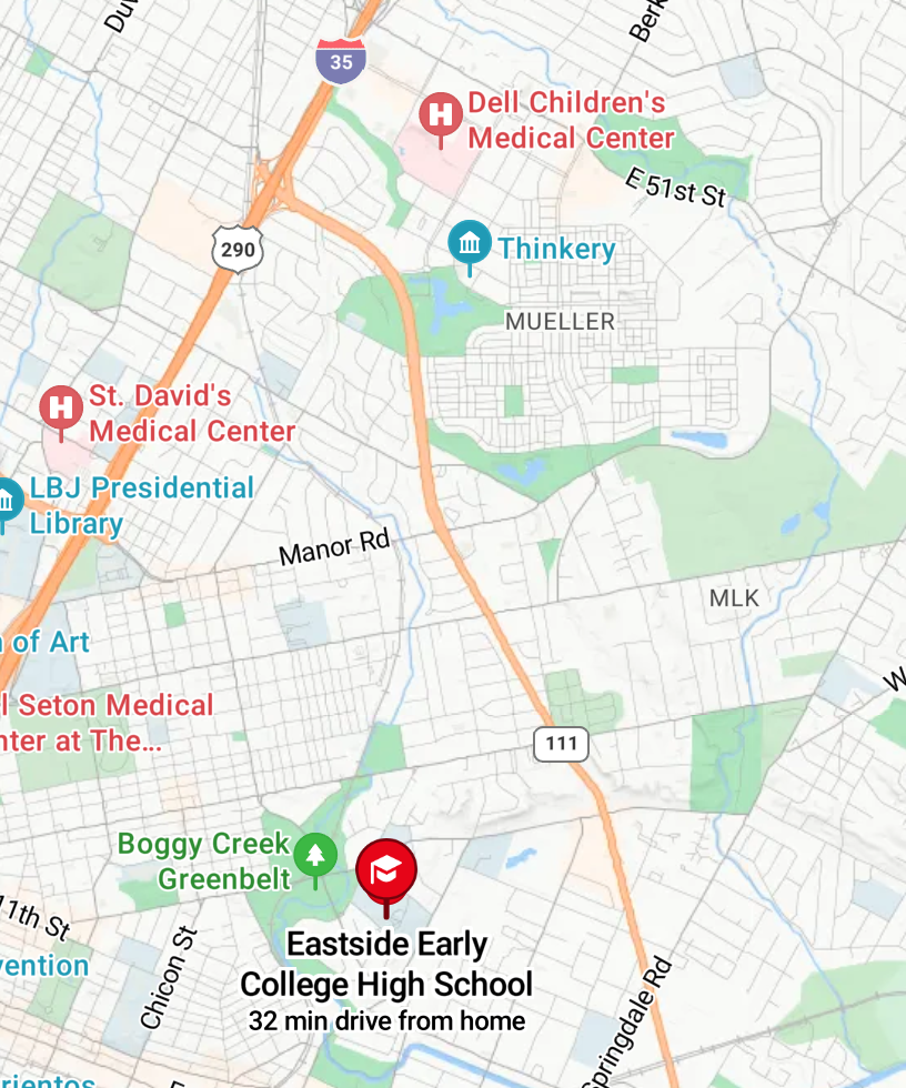 EastSide Map